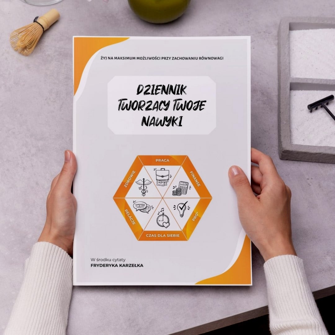 Dziennik tworzący Twoje nawyki (wersja PDF do pobrania)