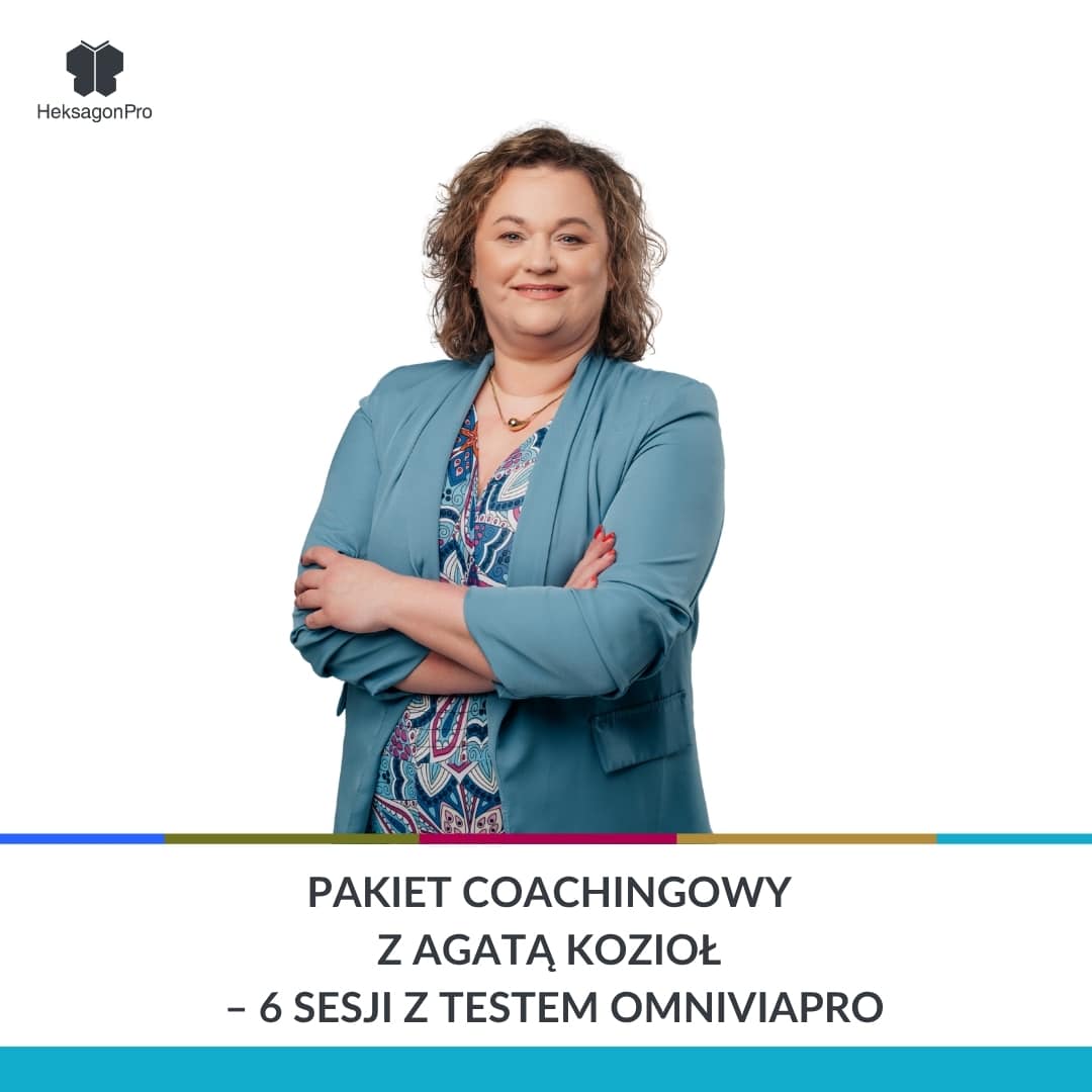 Pakiet coachingowy z Agatą Kozioł - 6 sesji z testem OMNIVIAPRO