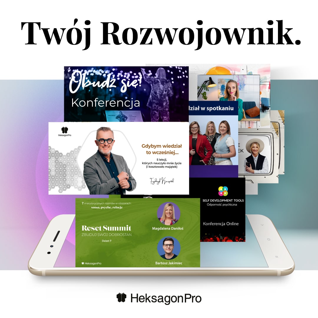 „Rozwojownik” – pakiet 50+ materiałów od HeksagonPRO